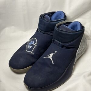 Nike  Jordan Why Not 0.1 Tribute Navy, White Grey Georgetown Hoyas‎ Size 13